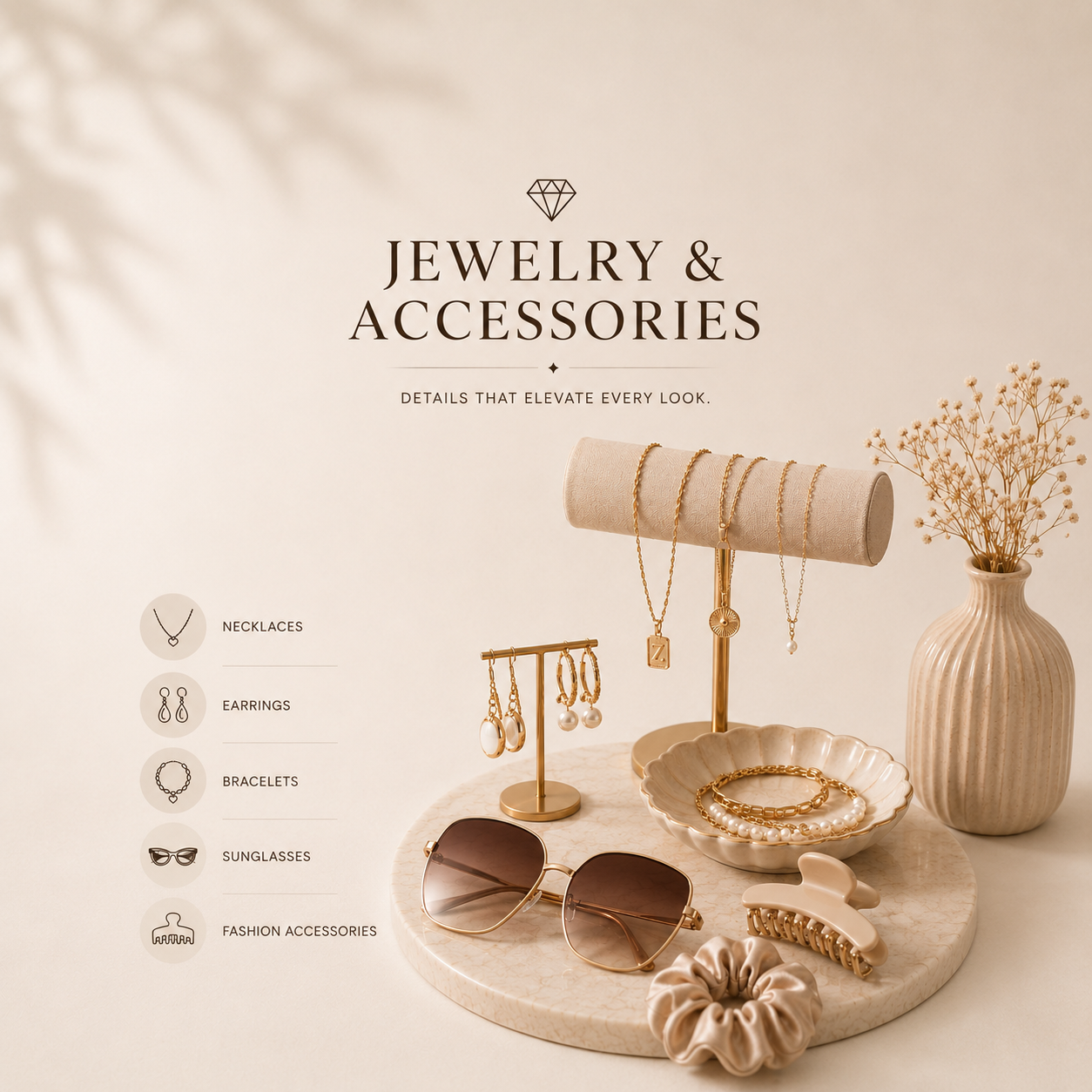 JEWELRY & ACCESSORIES
