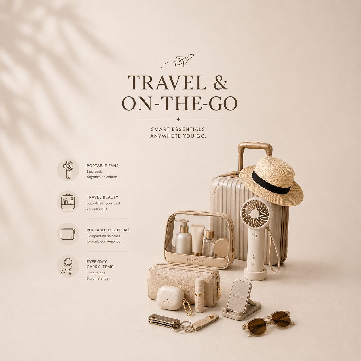 TRAVEL & ON THE GO