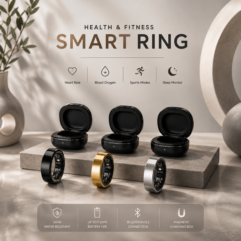 Health and Fitness Smart Ring