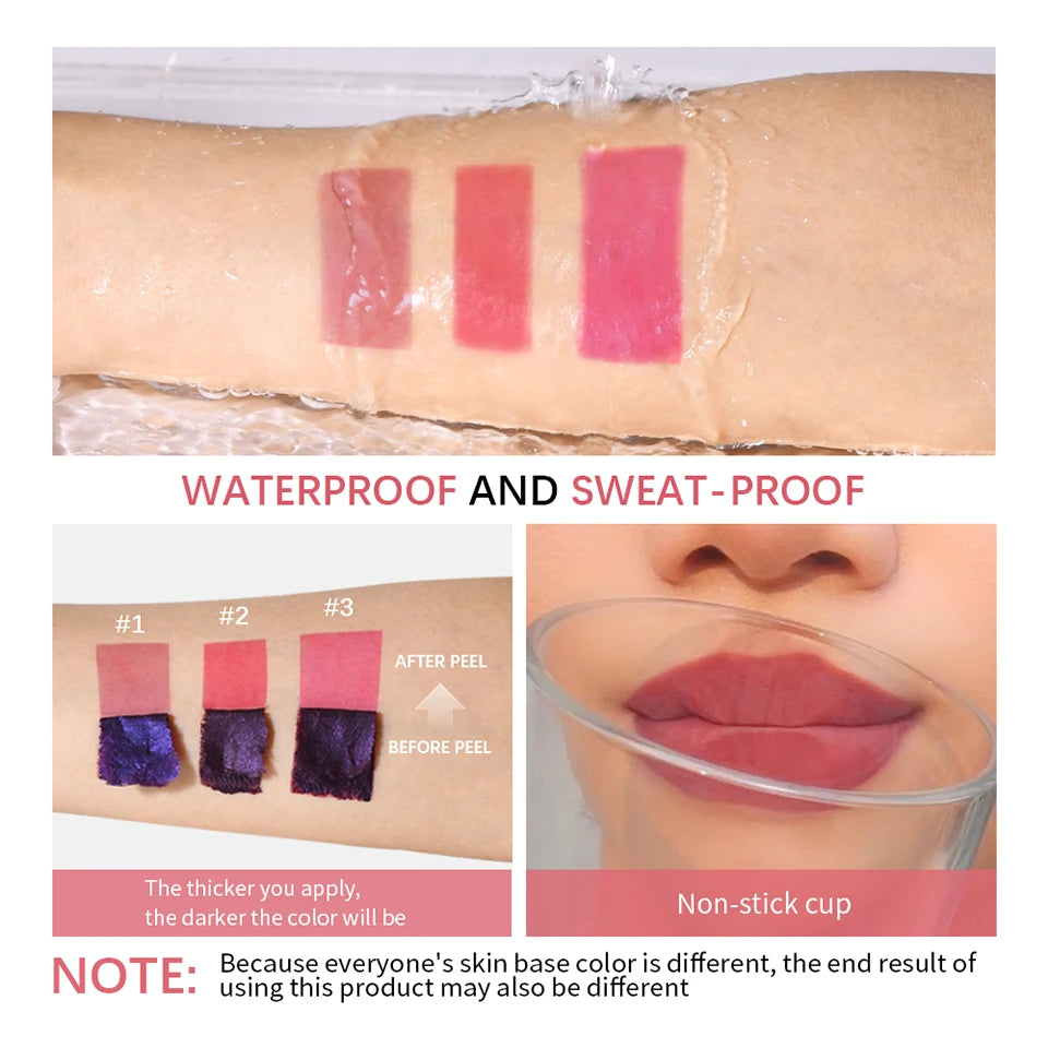 Peel Off Waterproof Lip Stain