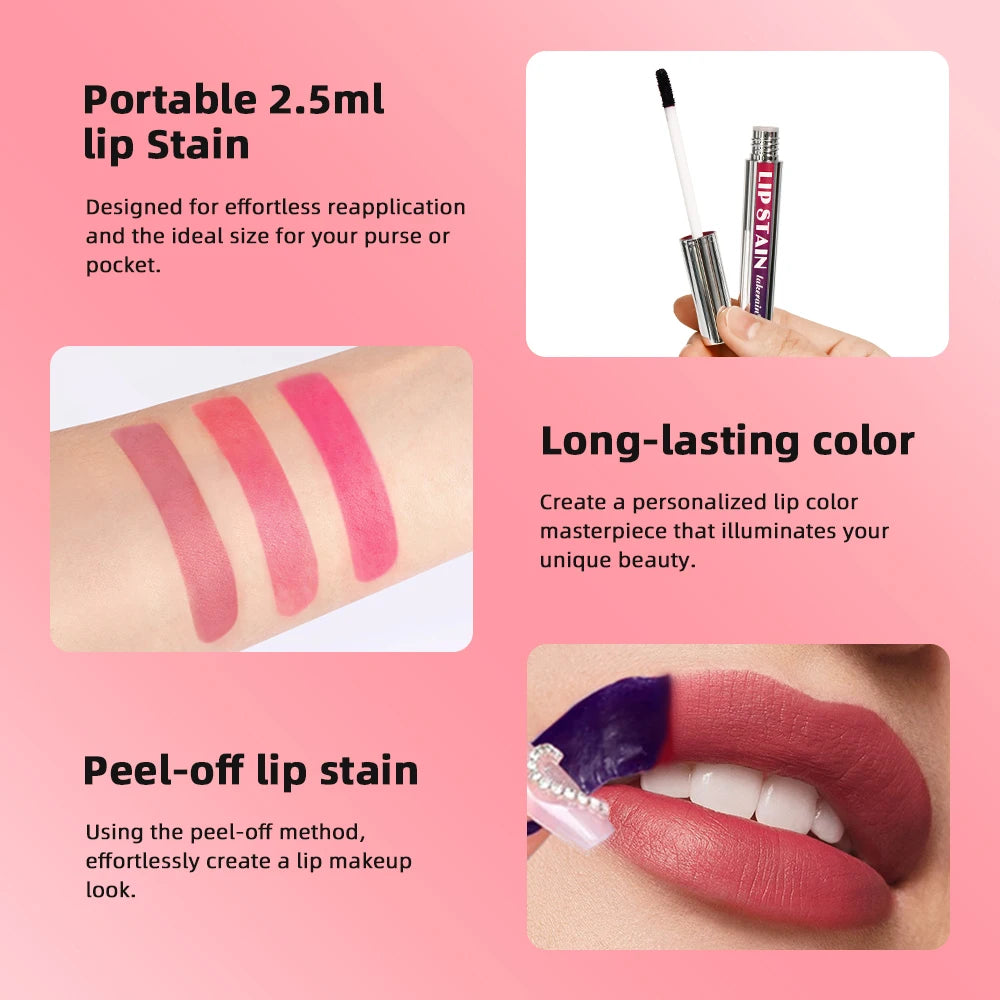 Peel Off Waterproof Lip Stain
