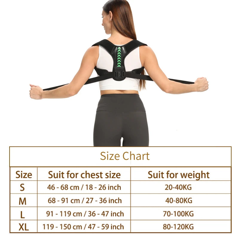 Adjustable Back Correction Belt