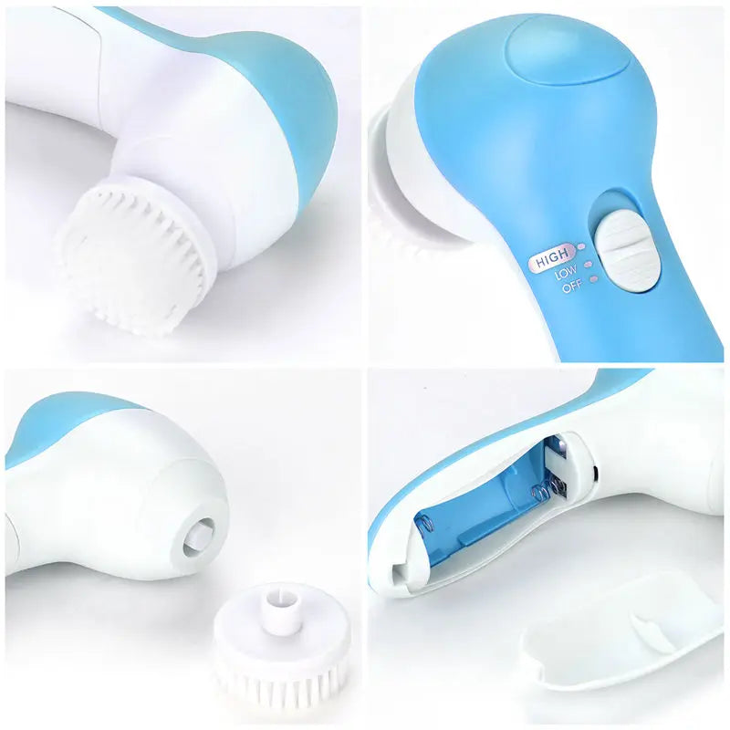 5-In-1 Electric Facial Cleansing Brush