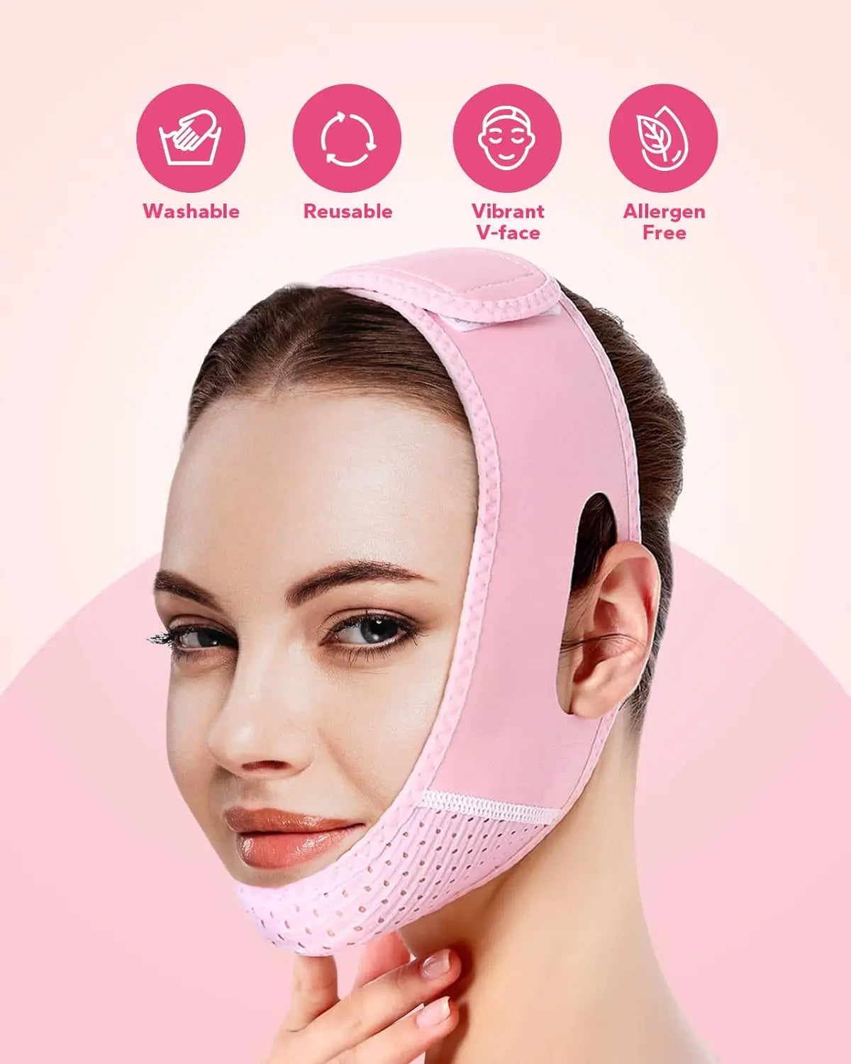 Reuseable Neck Tightening Strap-Double Chin Reducer