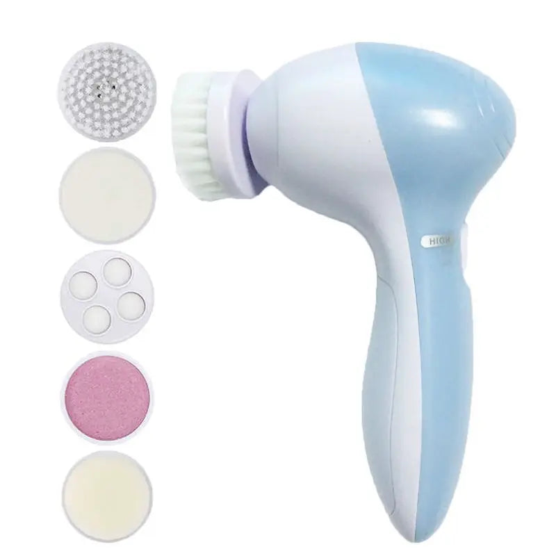 5-In-1 Electric Facial Cleansing Brush