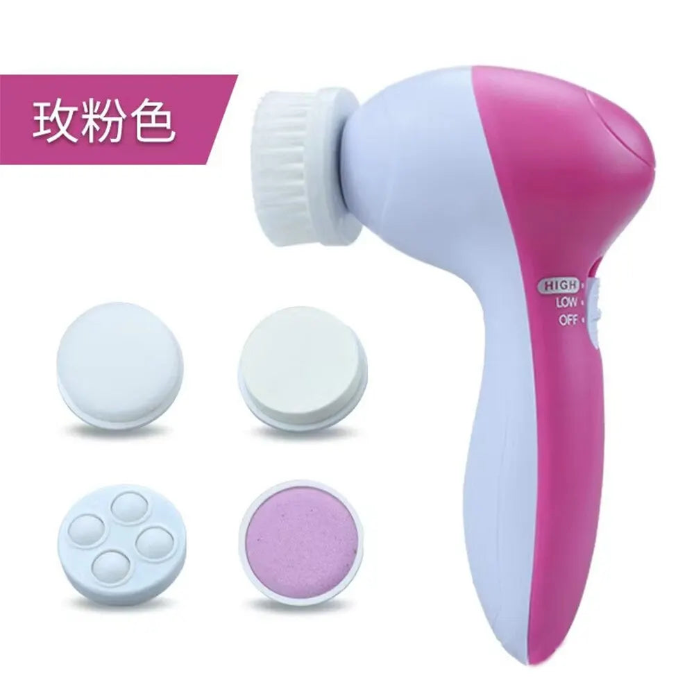5-In-1 Electric Facial Cleansing Brush