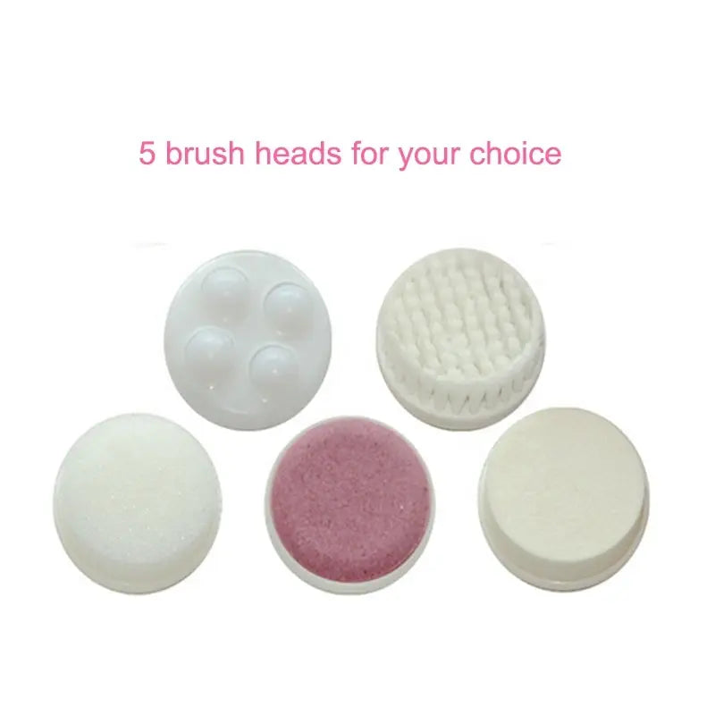 5-In-1 Electric Facial Cleansing Brush