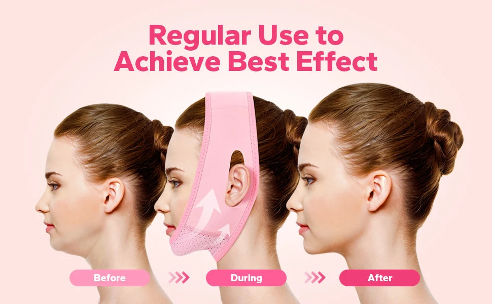 Reuseable Neck Tightening Strap-Double Chin Reducer