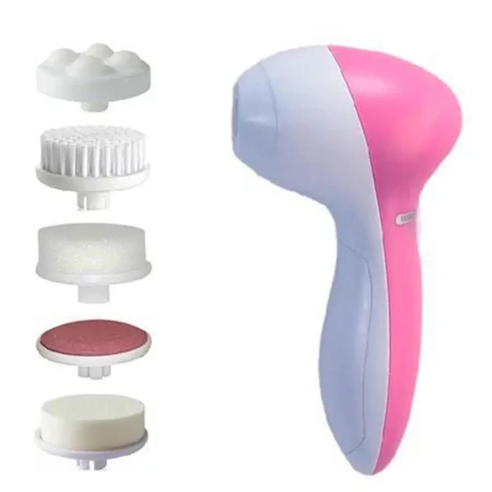 5-In-1 Electric Facial Cleansing Brush