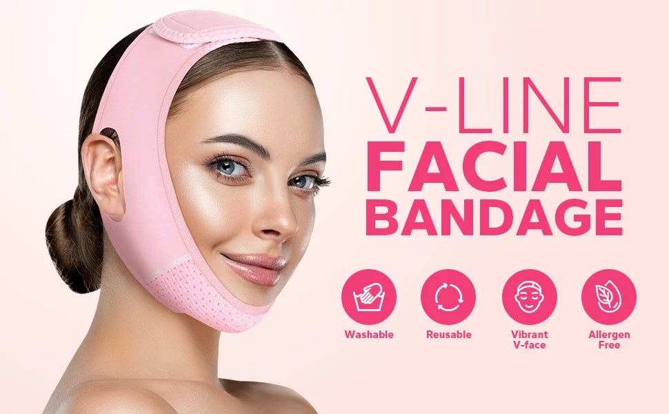 Reuseable Neck Tightening Strap-Double Chin Reducer