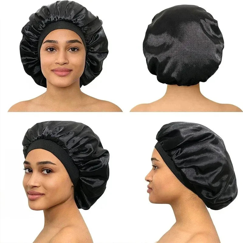 Silk Heatless Curling Set with Satin Bonnet