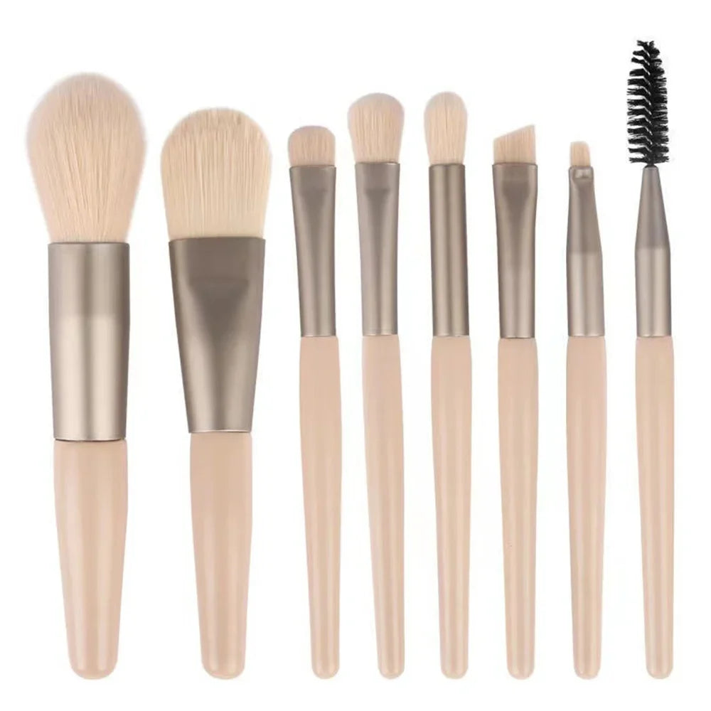 8-Piece Makeup Brush Set