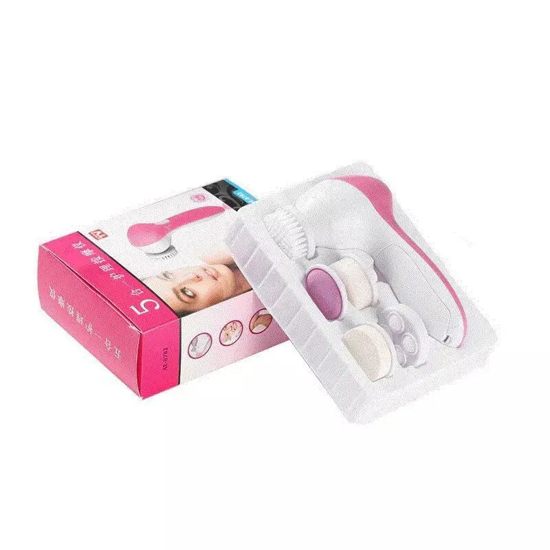 5-In-1 Electric Facial Cleansing Brush