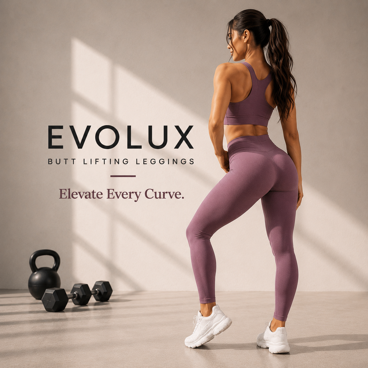 EVOLUX High-Waisted Butt Lifting Leggings