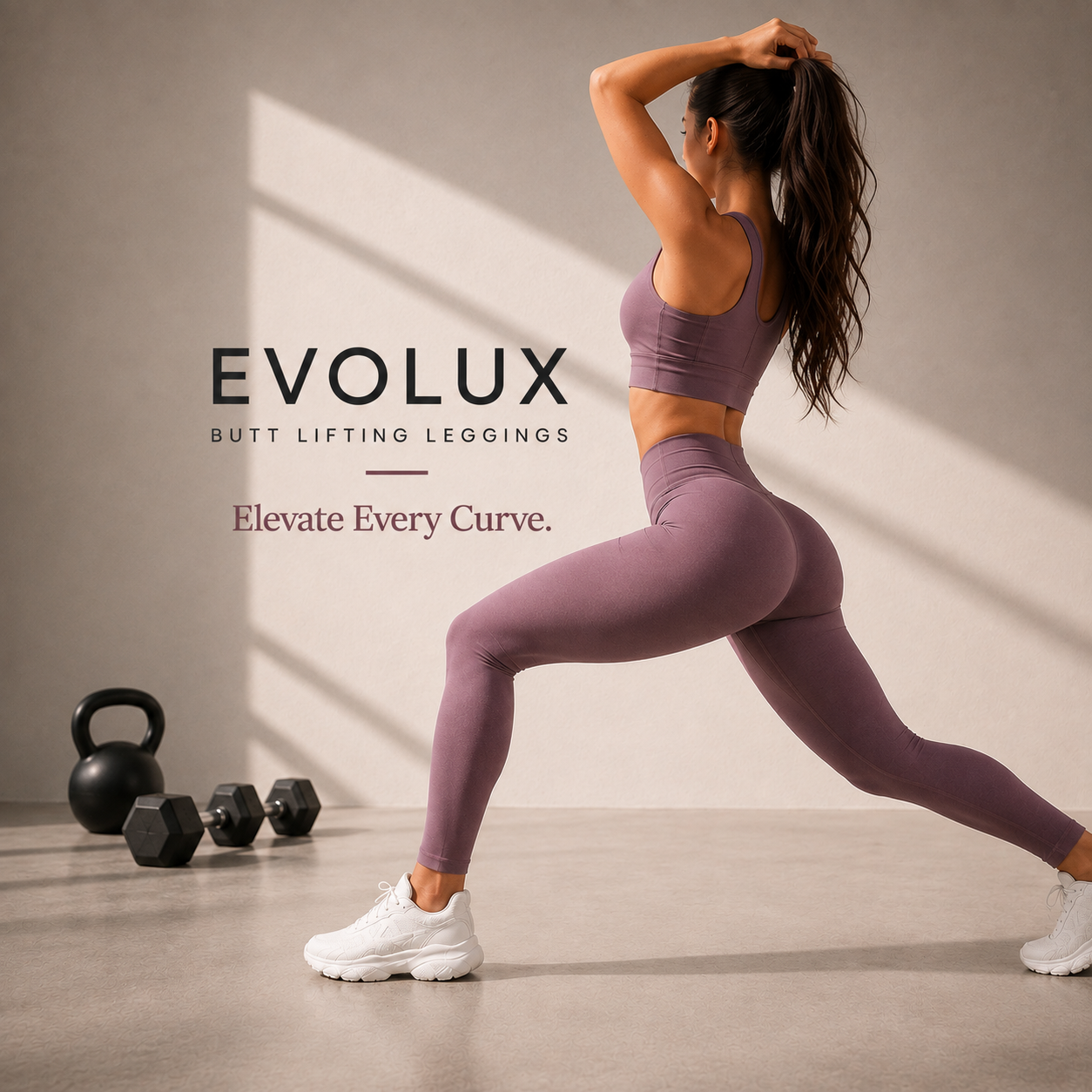 EVOLUX High-Waisted Butt Lifting Leggings